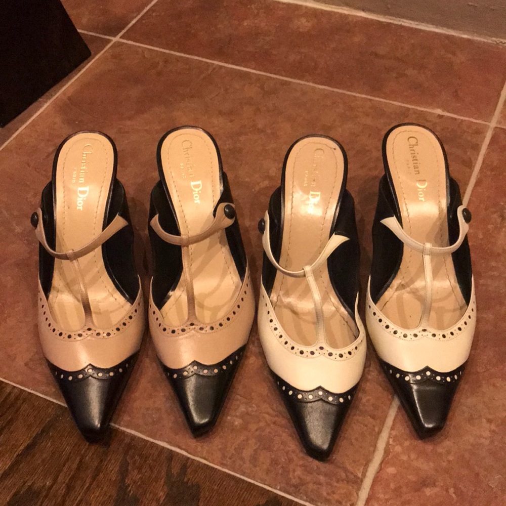 Christian Dior Backless Pumps